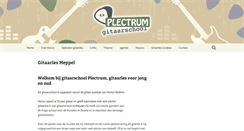 Desktop Screenshot of plectrum.nl